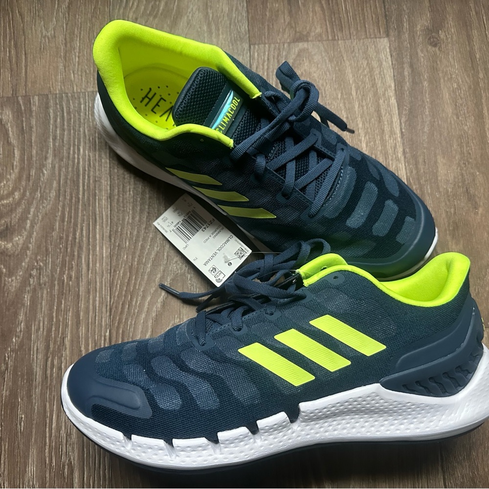 NEW Adidas Climacool Ventania 'Navy Solar Yellow Men's Sz 8